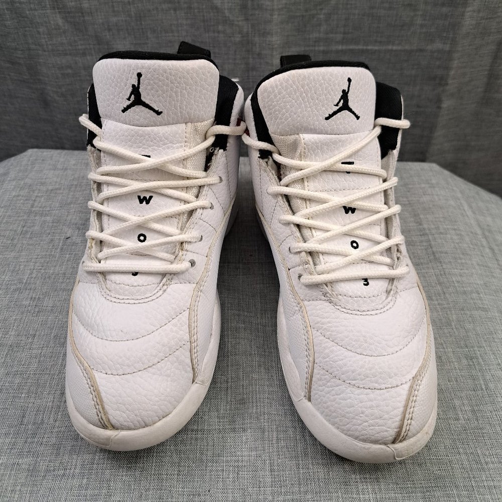 %Nike Air Jordan Retro 12 “Twist” Metallic Red Preschool Size 2.5Y AJ27 - Picture 3 of 12